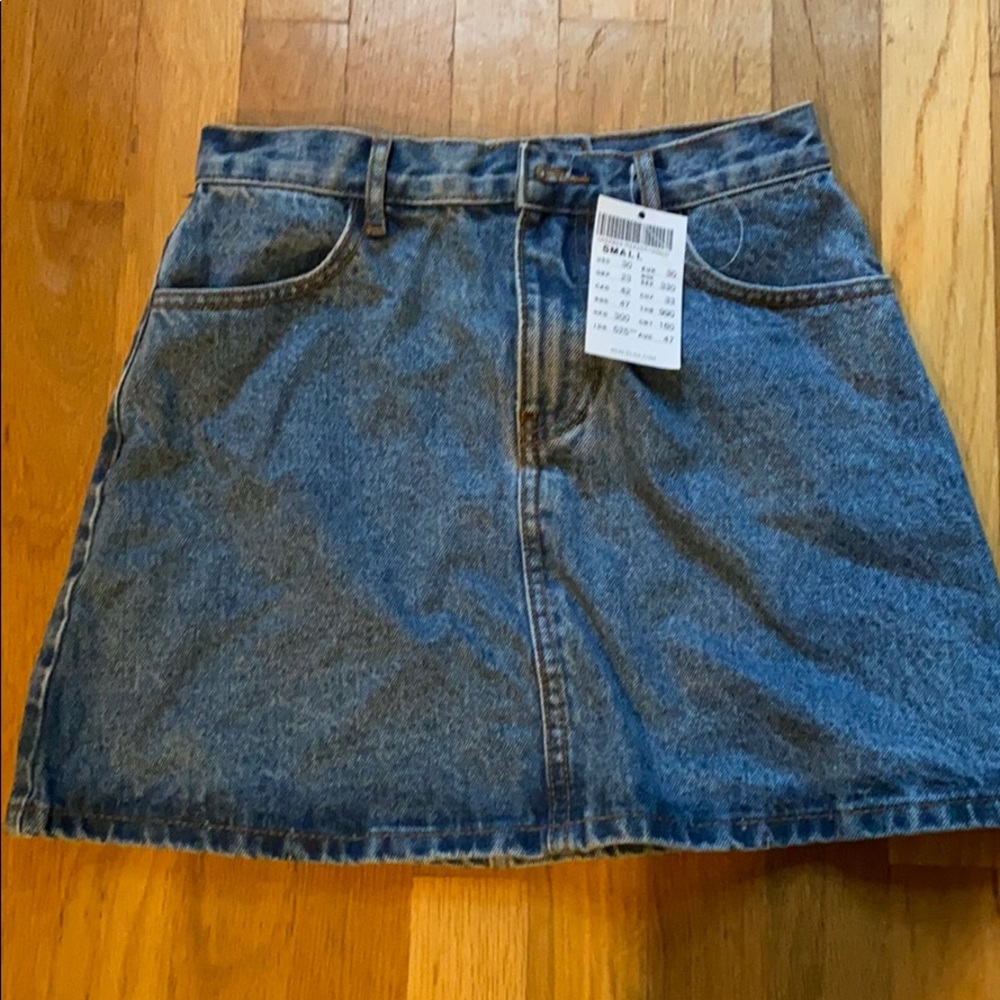 Denim skirt